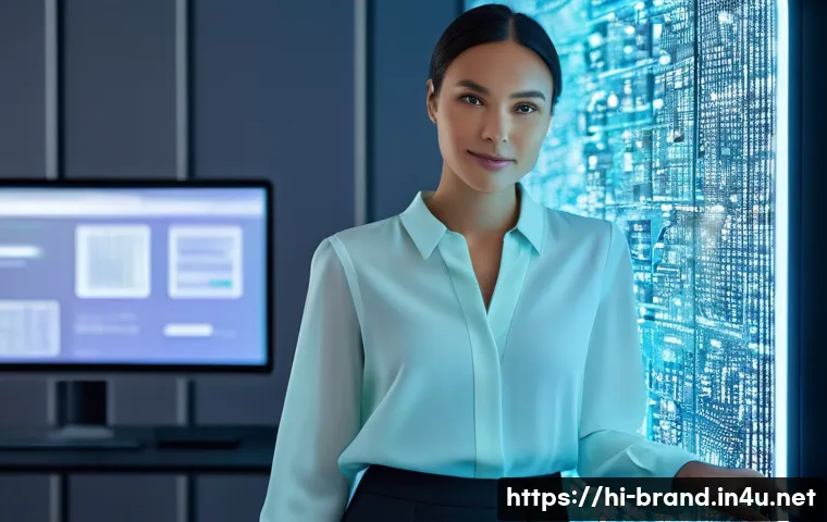 브랜드 커뮤니케이션 전문가의 하루 - **Prompt:** A dynamic, modern brand communication specialist, a woman in her late 20s or early 30s, ...