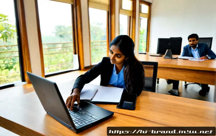 브랜드 커뮤니케이션과 협상 기술 - Photorealistic modern business meeting in India, two diverse Indian professionals calmly negotiating...